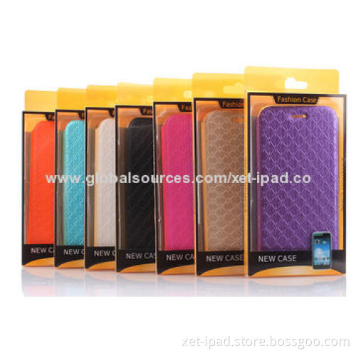 Flip PU Cases for iPhone 6, Folding Stand Feature, Various Colors Available, OEM Orders AcceptedNew